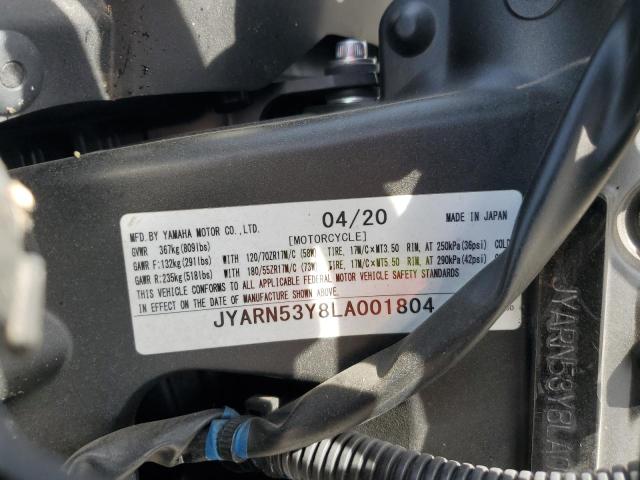 2020 YAMAHA MT09 C JYARN53Y8LA001804