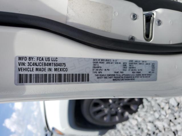 2021 JEEP COMPASS 80 3C4NJCEB4MT604075