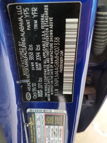 2021 HYUNDAI ELANTRA SE - 5NPLM4AG8MH007338