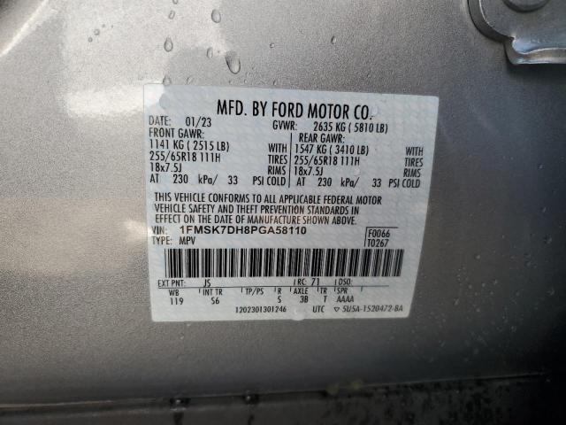 2023 FORD EXPLORER X - 1FMSK7DH8PGA58110