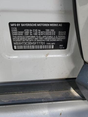 2017 BMW X1 XDRIVE2 - WBXHT3C30H5F77701