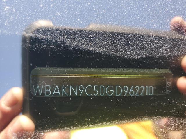 2016 BMW 550 I WBAKN9C50GD962210