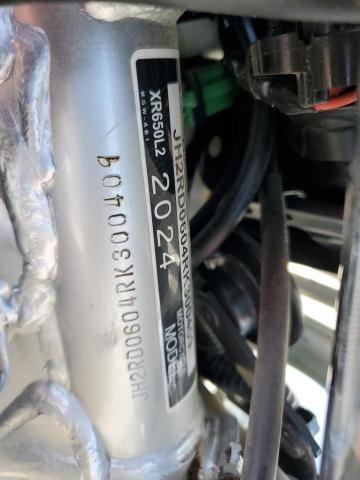 2024 HONDA XR650 L JH2RD0604RK300409