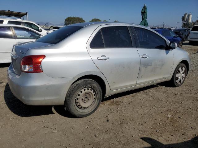 TOYOTA YARIS 2008 silver sedan 4d gas JTDBT923381281549 photo #4