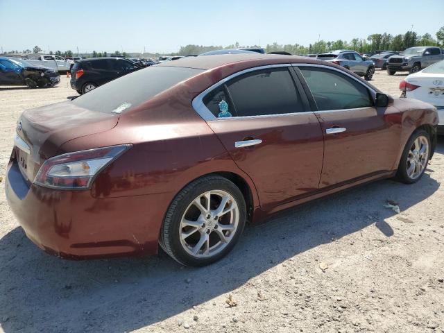 NISSAN MAXIMA S 2012 maroon sedan 4d gas 1N4AA5AP7CC805464 photo #4