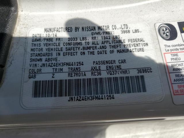 2015 NISSAN 370Z BASE - JN1AZ4EH3FM441254