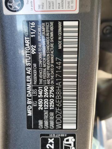 2017 MERCEDES-BENZ E 43 4MATI - WDDZF6EB8HA171447