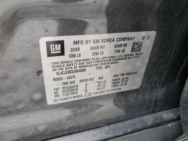 2018 BUICK ENCORE PRE - KL4CJASB3JB640606