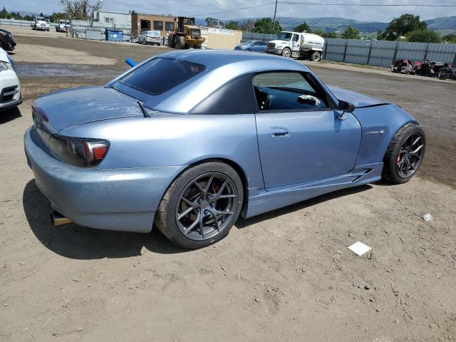 HONDA S2000 2004 blue  gas JHMAP21454T002150 photo #4