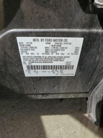 2020 FORD EDGE SEL - 2FMPK4J92LBB02492
