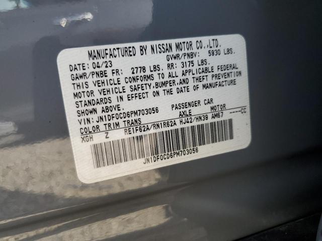 2023 NISSAN ARIYA PLAT JN1DF0CD6PM703056