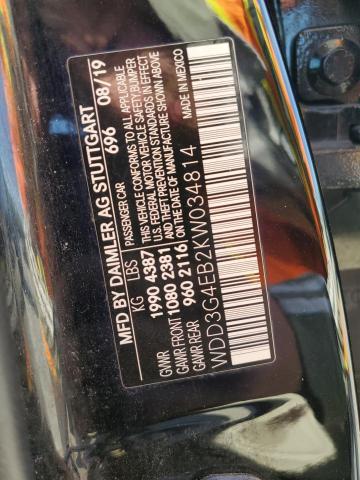 2019 MERCEDES-BENZ A 220 WDD3G4EB2KW034814
