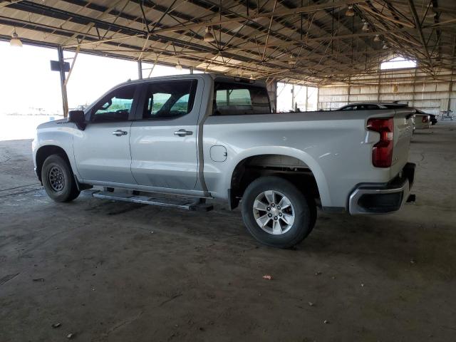 CHEVROLET SILVERADO 2022 silver  gas 1GCPWCED6NZ121046 photo #3