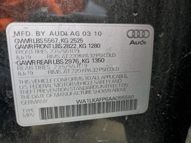 2010 AUDI Q5 PREMIUM - WA1LKAFP6AA095560