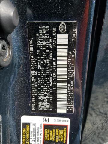 2017 TOYOTA CAMRY LE - 4T1BF1FK6HU738018