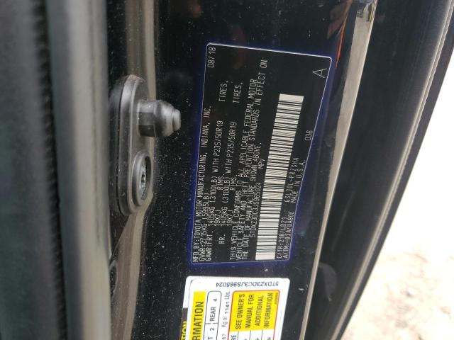 2018 TOYOTA SIENNA SE 5TDXZ3DC3JS965024