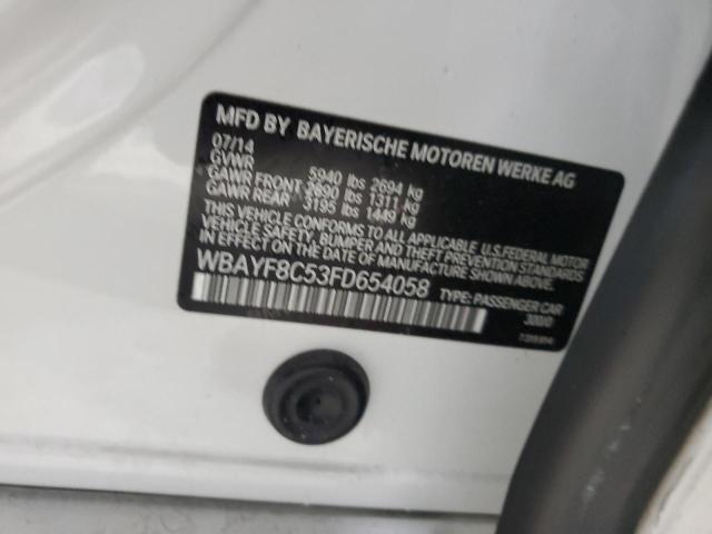 2015 BMW 750 LXI - WBAYF8C53FD654058