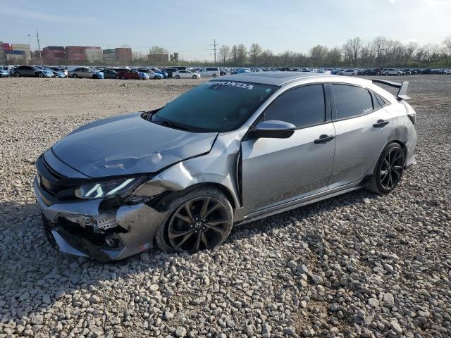 Vin: shhfk7h96ku223923, lot: 54083485, honda civic sport touring 2019 img_1
