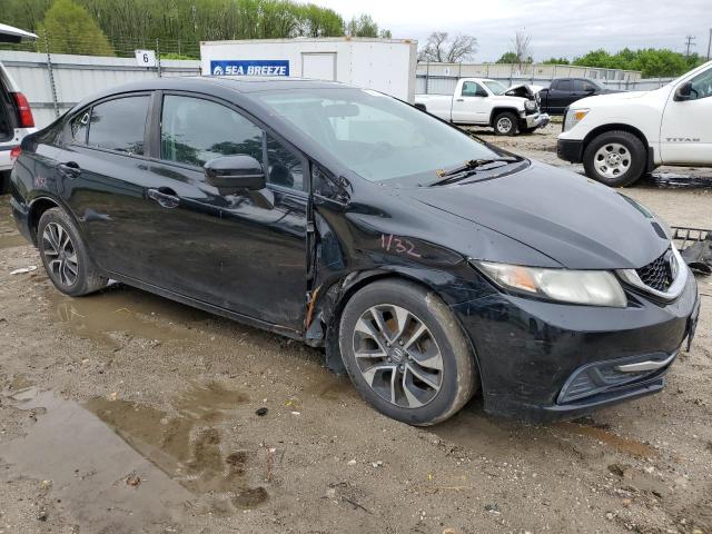 Vin: 19xfb2f80fe080462, lot: 52011465, honda civic ex 20154