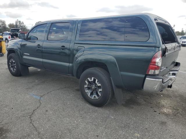 TOYOTA TACOMA DOU 2011 green  gas 3TMJU4GN6BM113713 photo #3