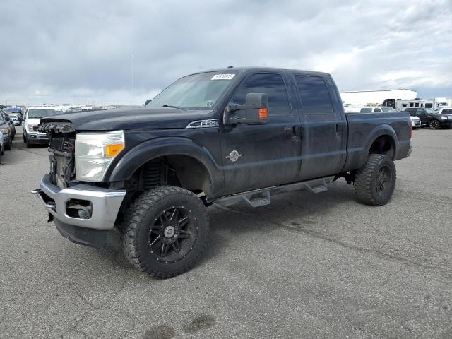 FORD F250 SUPER 2012 black  diesel 1FT7W2BT5CEB00666 photo #1