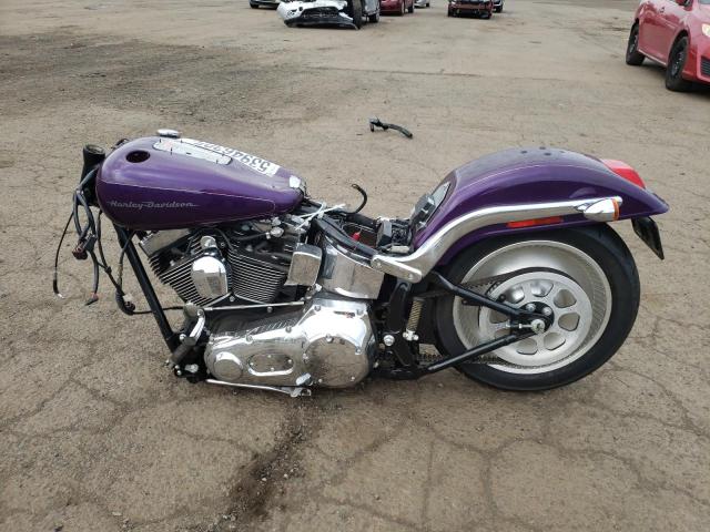 HARLEY-DAVIDSON FXSTD 2002 purple  gas 1HD1BSY102Y025359 photo #4