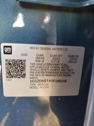 2024 CHEVROLET MALIBU LT - 1G1ZD5ST4RF156156