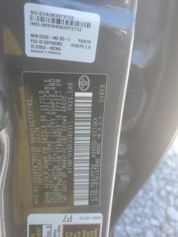 2014 TOYOTA CAMRY L - 4T1BF1FK6EU380351
