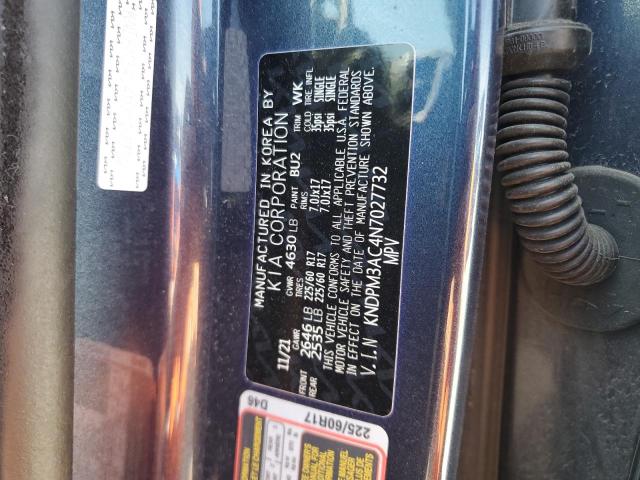 2022 KIA SPORTAGE L - KNDPM3AC4N7027732