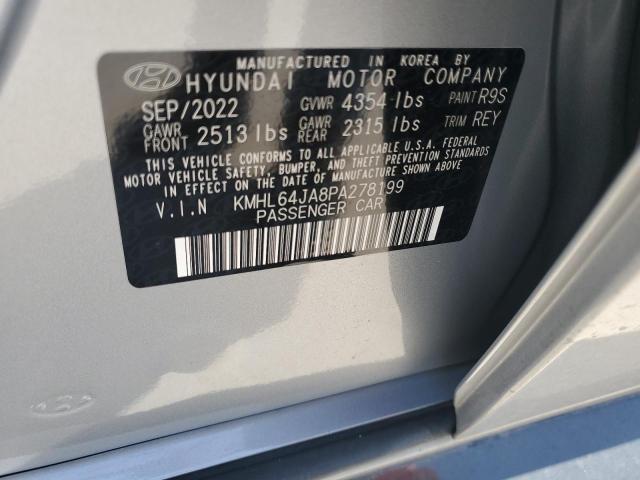 2023 HYUNDAI SONATA SEL - KMHL64JA8PA278199