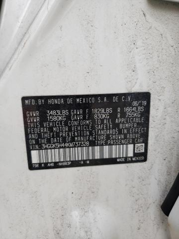 2019 HONDA FIT 3HGGK5H44KM737328