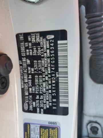 2015 KIA SORENTO SX - 5XYKWDA74FG556342