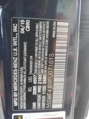 2015 MERCEDES-BENZ C 300 - 55SWF4JB9FU071013