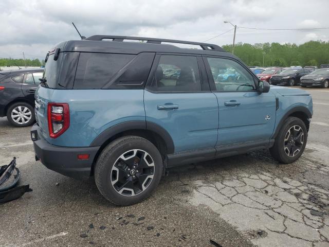 Vin: 3fmcr9c63nre26971, lot: 54304915, ford bronco outer banks 20223