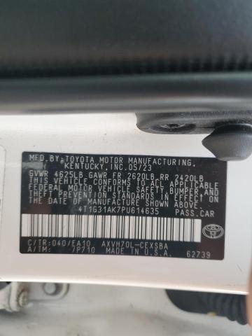 2023 TOYOTA CAMRY SE N - 4T1G31AK7PU614635