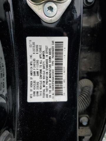 2016 HONDA ACCORD EXL 1HGCR3F85GA020932