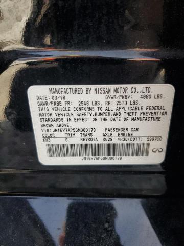 2016 INFINITI Q50 PREMIU - JN1EV7AP5GM300179