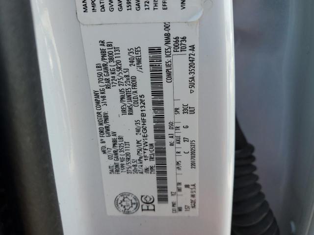 2017 FORD F150 SUPER - 1FTFW1EG0HFB13265