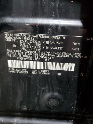 2017 TOYOTA RAV4 LE - 2T3BFREV9HW671237