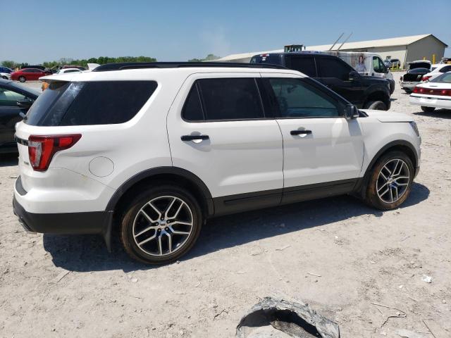 Vin: 1fm5k8gt7ggb15142, lot: 54718405, ford explorer sport 20163