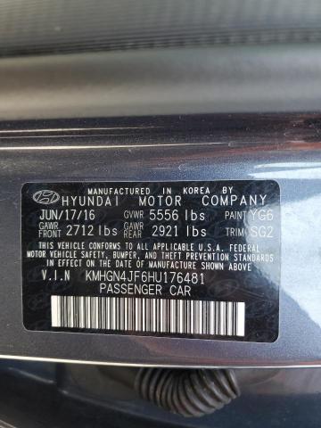 2017 GENESIS G80 ULTIMA KMHGN4JF6HU176481