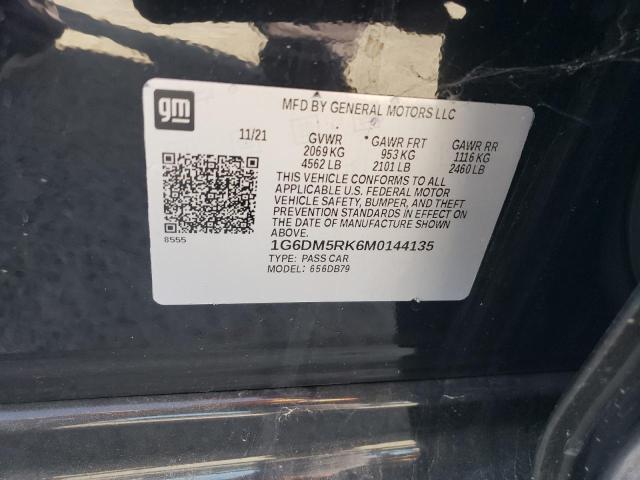 2021 CADILLAC CT5 LUXURY 1G6DM5RK6M0144135