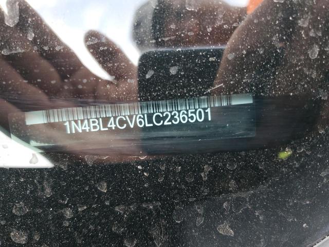 2020 NISSAN ALTIMA SR - 1N4BL4CV6LC236501