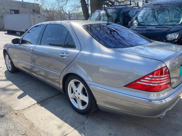 MERCEDES-BENZ S 500 2005 gold sedan 4d gas WDBNG75J35A460118 photo #4