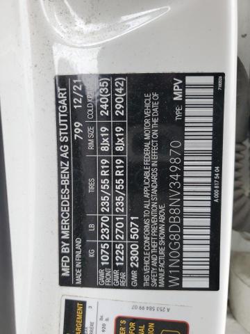 2022 MERCEDES-BENZ GLC 300 - W1N0G8DB8NV349870