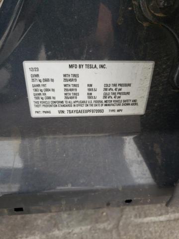 2023 TESLA MODEL Y 7SAYGAEE8PF970993
