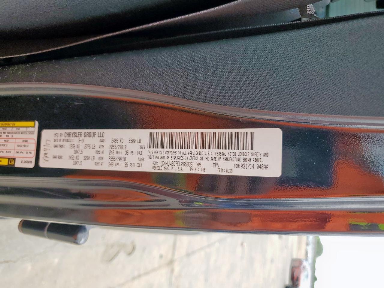 JEEP WRANGLER SAHARA