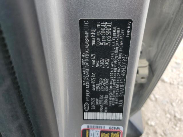 2024 HYUNDAI TUCSON LIM - 5NMJE3DE4RH301932