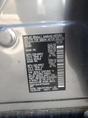 2015 NISSAN ROGUE S - KNMAT2MV4FP526659