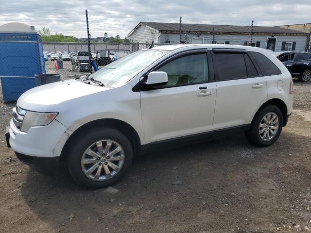 FORD EDGE SEL 2010 white  gas 2FMDK4JCXABB67389 photo #1